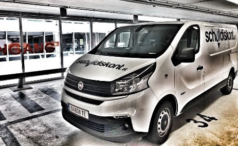Fiat Talento Fiat Talento mit schuldiskont.at Beschriftung